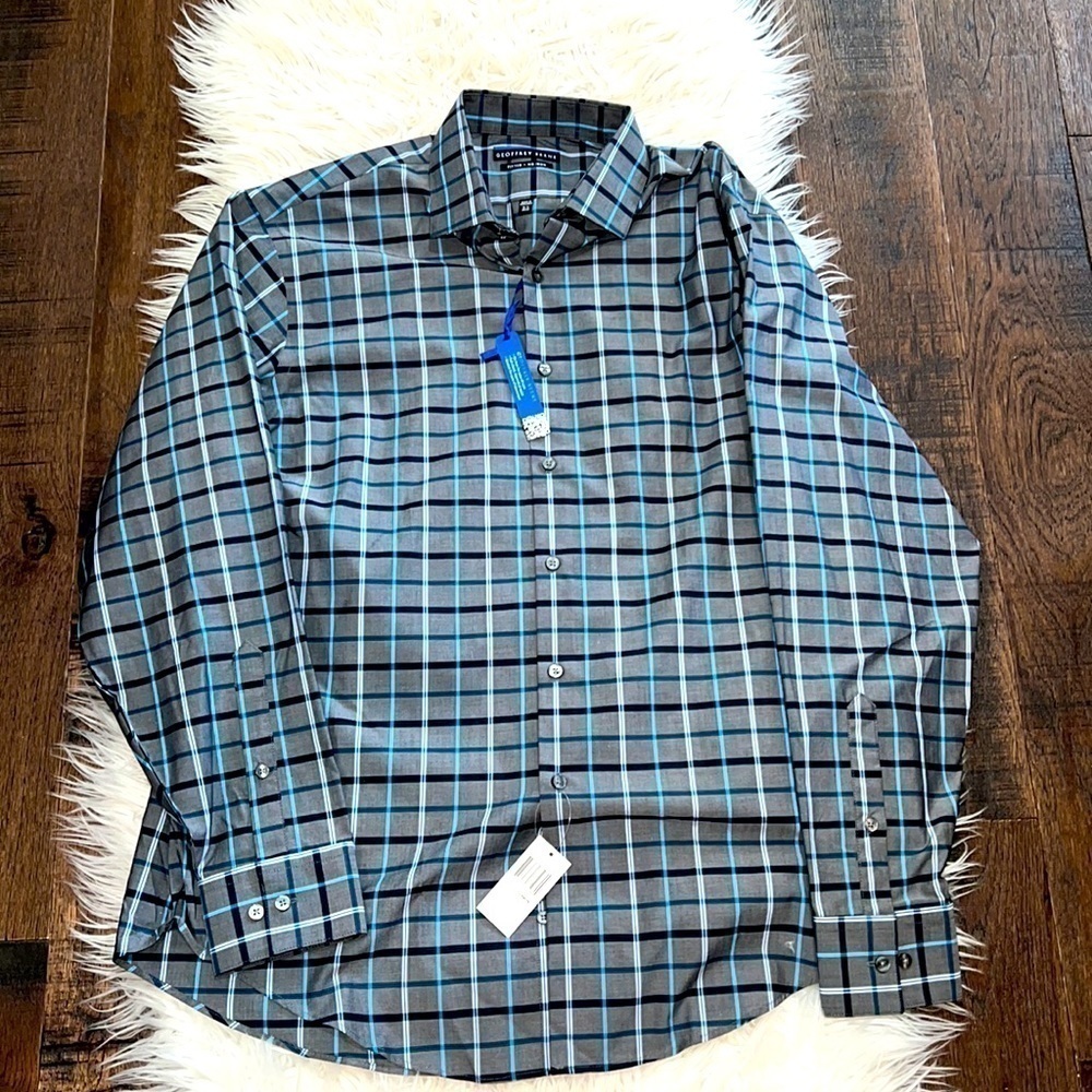 BNWT Georffrey Beene Non-Iron Shirt